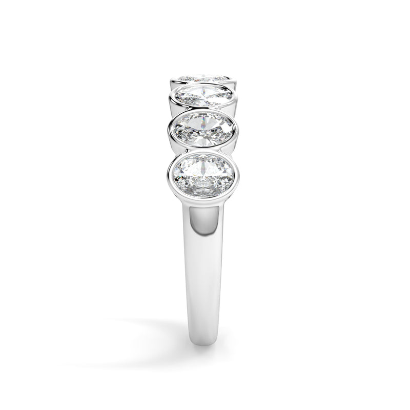 Olandria Wedding Band - Lab Created Diamond
