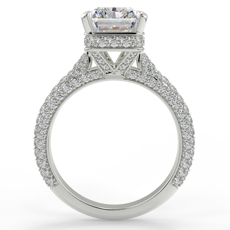 Paris Lab Created Diamond Engagement Ring