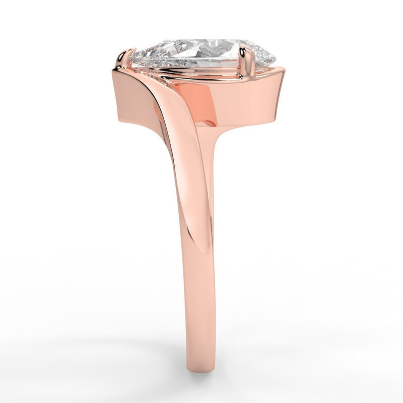 Pearla Lab Created Diamond Engagement Ring