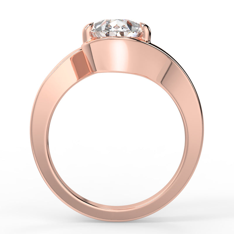 Pearla Lab Created Diamond Engagement Ring