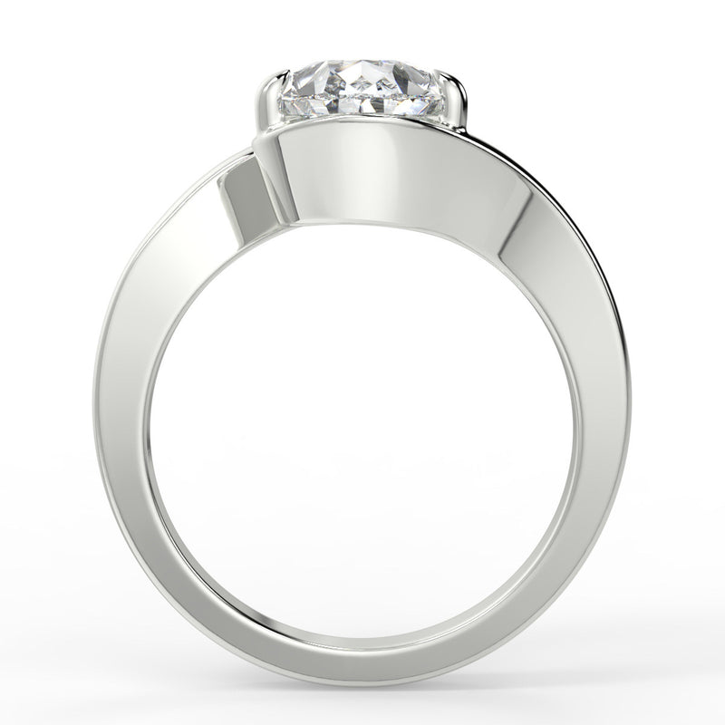 Pearla Lab Created Diamond Engagement Ring