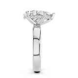 Pear Lab Created Diamond Cigar Band