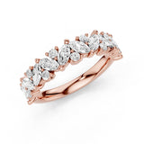 Liana Wedding Band - Lab Created Diamond