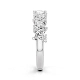 Liana Wedding Band - Lab Created Diamond