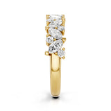 Liana Wedding Band - Lab Created Diamond