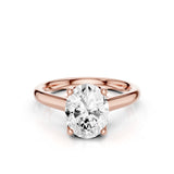 Dahlia Lab Created Diamond Engagement Ring