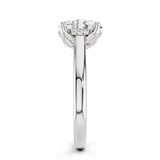 Dahlia Lab Created Diamond Engagement Ring