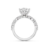 Leila Lab Created Diamond Engagement Ring