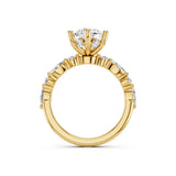 Leila Lab Created Diamond Engagement Ring
