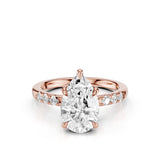 Maida Lab Created Engagement Ring