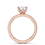 Maida Lab Created Engagement Ring