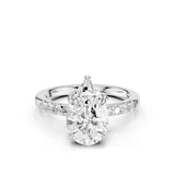 Maida Lab Created Engagement Ring