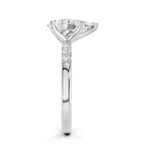 Maida Lab Created Engagement Ring