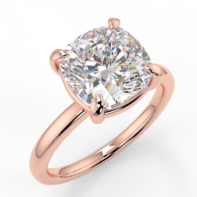 Selene Lab Created Diamond Engagement Ring