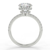 Vera Lab Created Diamond Engagement Ring