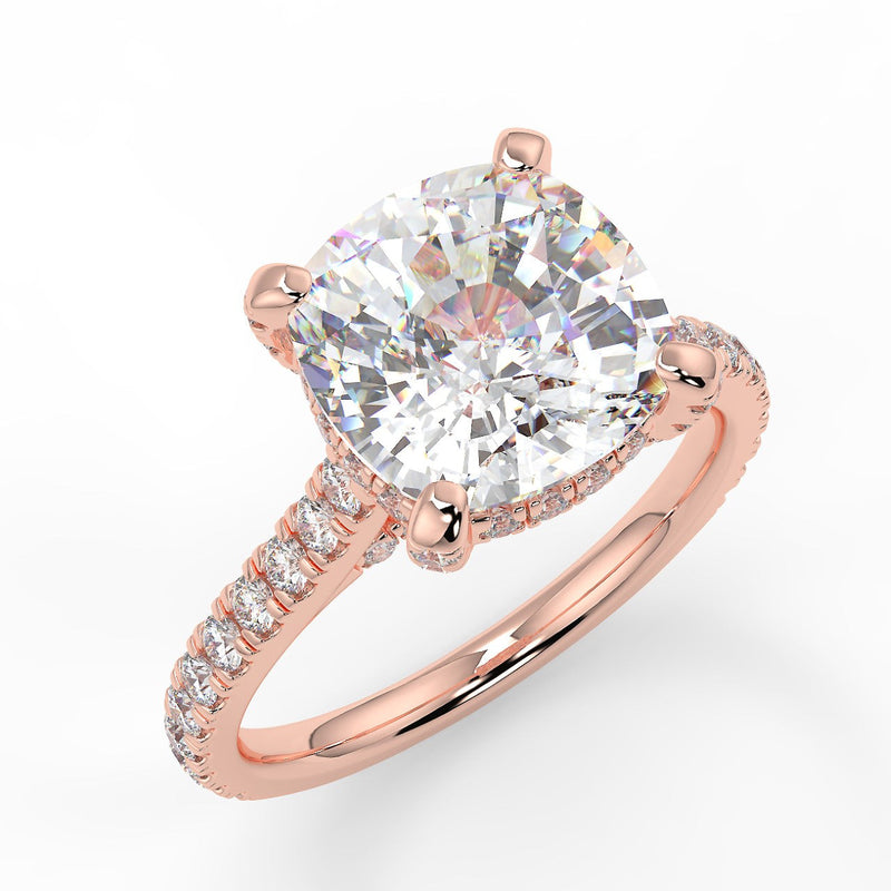 Violette Lab Created Diamond Engagement Ring