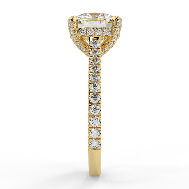 Violette Lab Created Diamond Engagement Ring