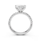 Destin Pave White Gold Engagement Ring Full view
