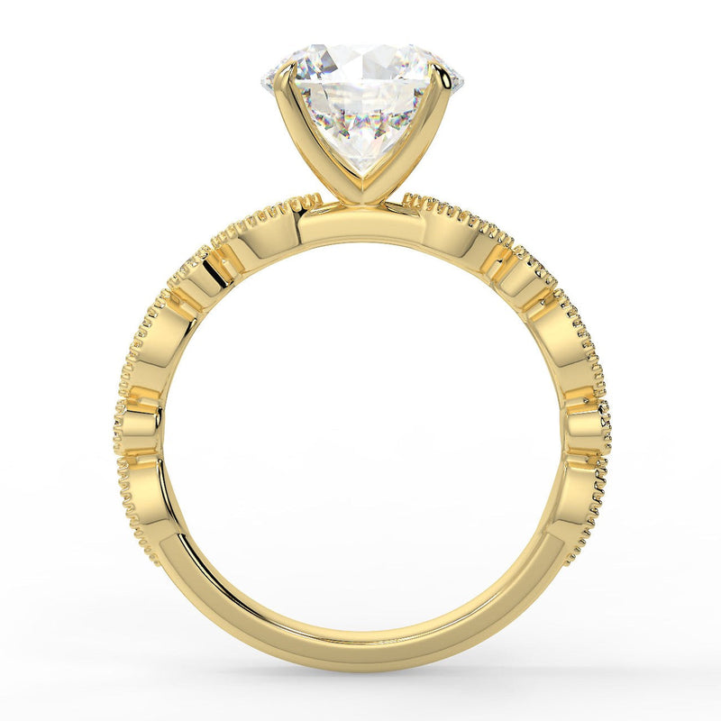 Athena Lab Created Diamond Engagement Ring