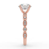 Athena Lab Created Diamond Engagement Ring