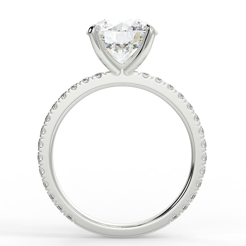 Atlas Lab Created Diamond Engagement Ring