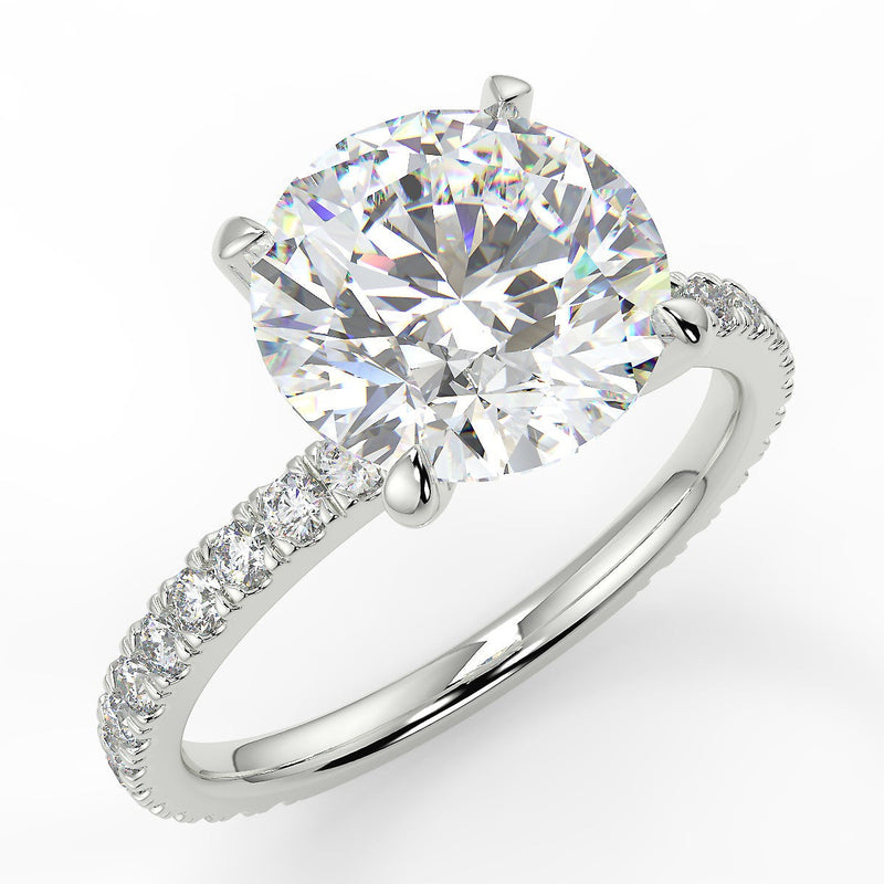 Atlas Lab Created Diamond Engagement Ring