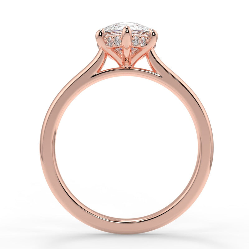 Audrey Lab Created Diamond Engagement Ring