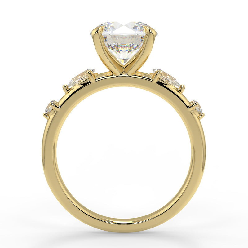 Autumn Lab Created Diamond Engagement Ring