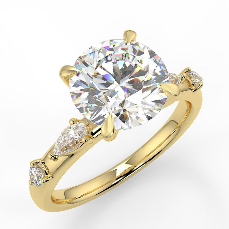 Autumn Lab Created Diamond Engagement Ring