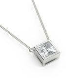 Bianca Lab Created Diamond Pendant