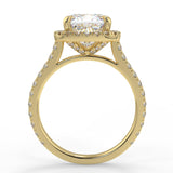 Camellia Lab Created Diamond Engagement Ring