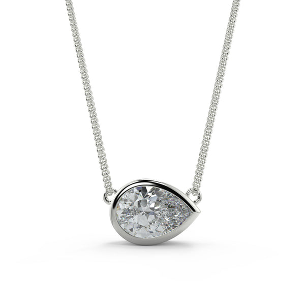 Celine Lab Created Diamond Pendant