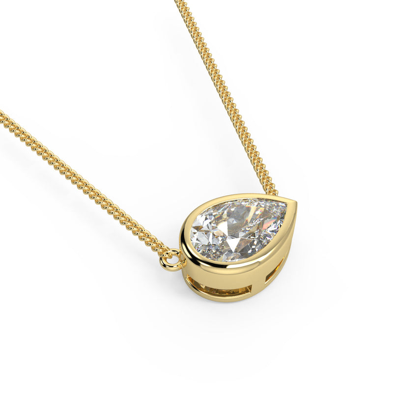 Celine Lab Created Diamond Pendant