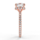 Daisie Lab Created Diamond Engagement Ring