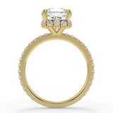 Daisie Lab Created Diamond Engagement Ring