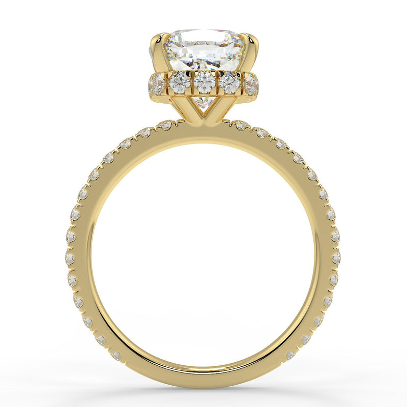 Daisie Lab Created Diamond Engagement Ring