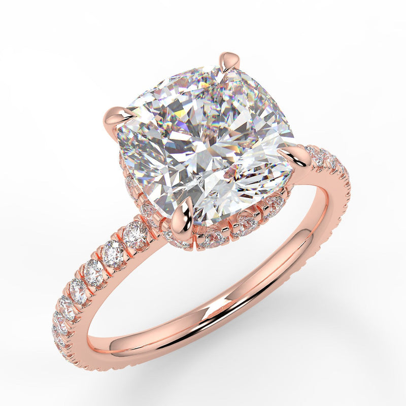 Daisie Lab Created Diamond Engagement Ring