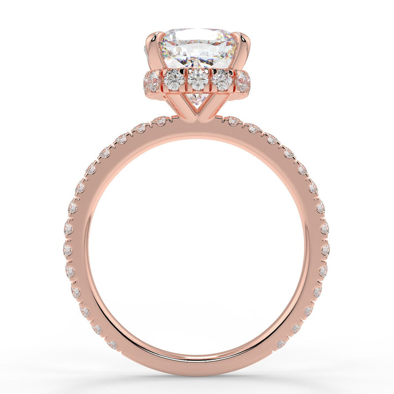 Daisie Lab Created Diamond Engagement Ring