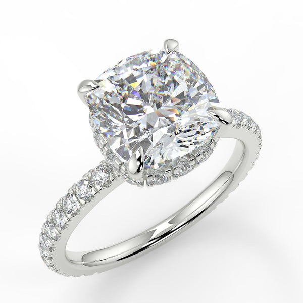 Daisie Lab Created Diamond Engagement Ring