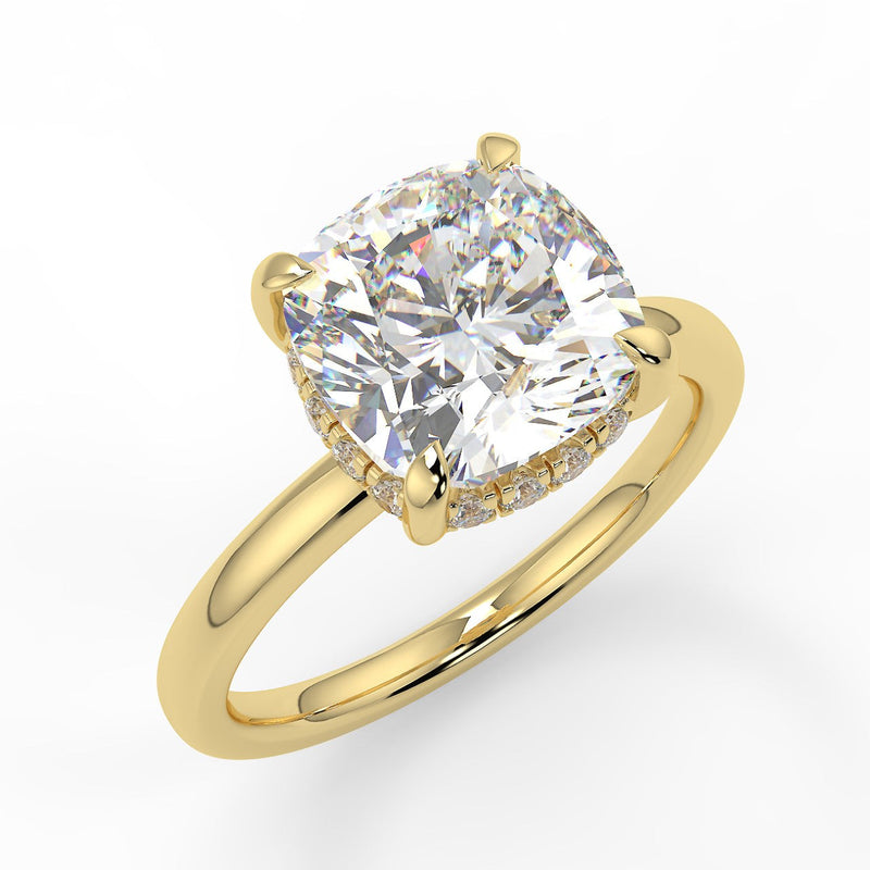 Daphne Lab Created Diamond Engagement Ring