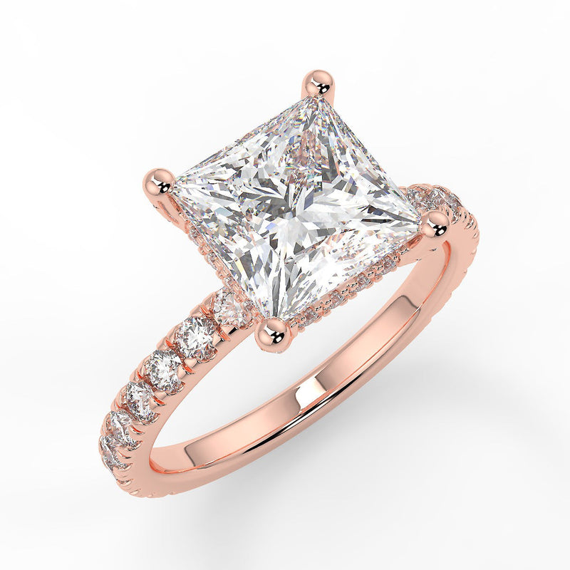 Faith Lab Created Diamond Engagement Ring