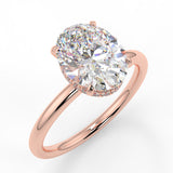 Jaqueline Lab Created Diamond Engagement Ring