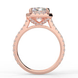 Jordana Lab Created Diamond Engagement Ring