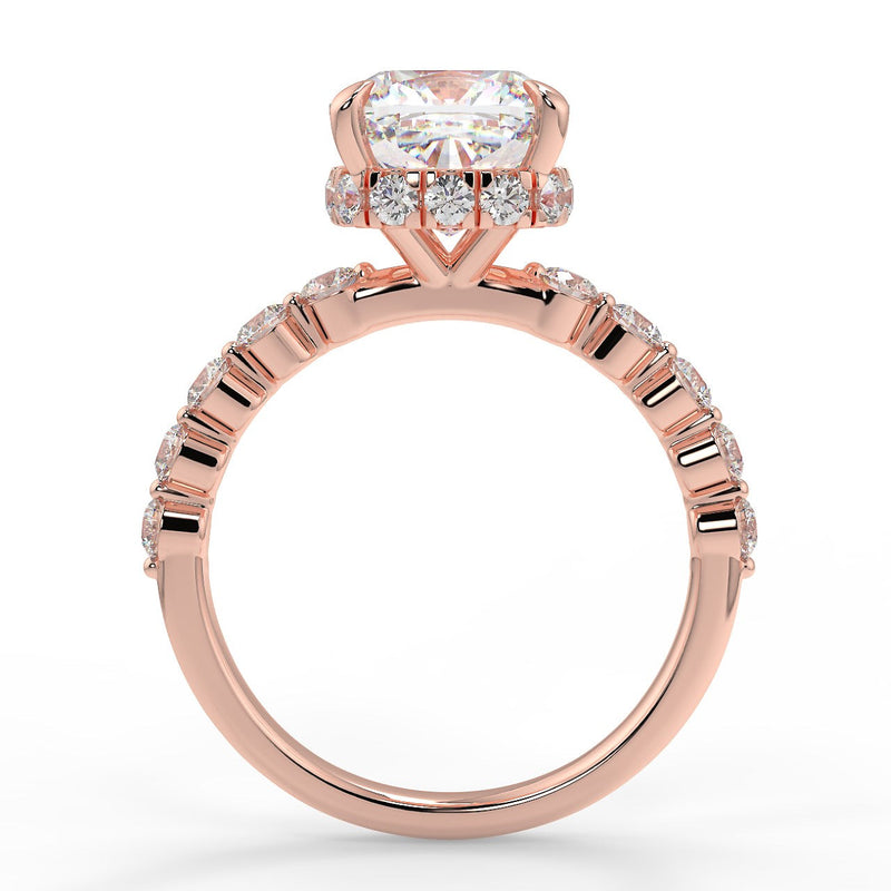 Magnolia Lab Created Diamond Engagement Ring