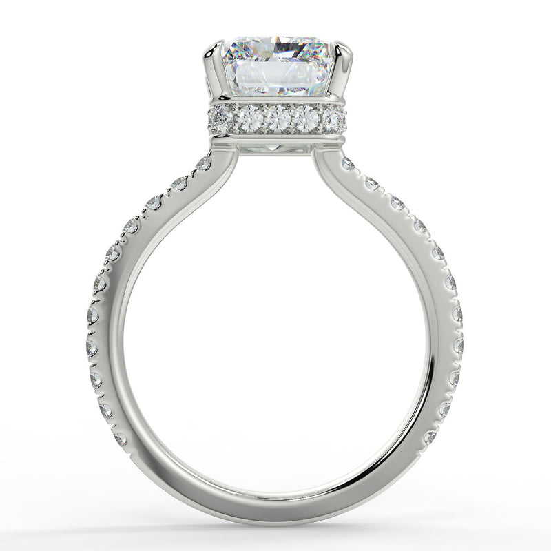 Marseille Lab Created Diamond Engagement Ring