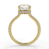 Mila Lab Created Diamond Engagement Ring