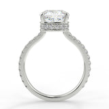 Mila Lab Created Diamond Engagement Ring