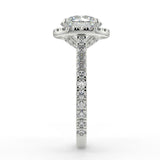 Milena Lab Created Diamond Engagement Ring