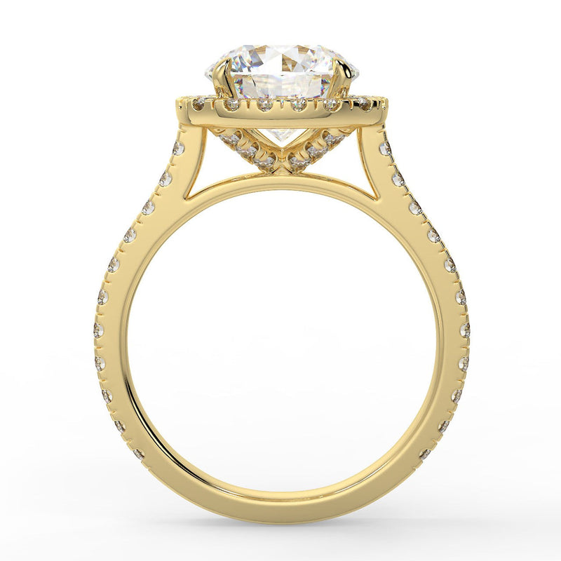 Mimosa Lab Created Diamond Engagement Ring