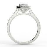 Miranda Lab Created Diamond Engagement Ring